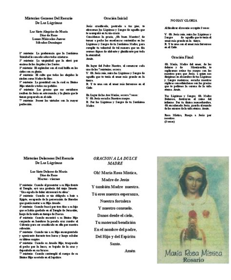 rosario rosa mistica pdf